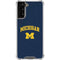 University of Michigan M Galaxy S21 FE Clear Case